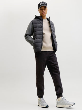 Ανδρικό παντελόνι JPSTGORDON DYLAN JOGGER JACK&JONES 12288471 BLACK SS26