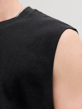 Ανδρικό t-shirt αμάνικο JJESOHO SLEEVELESS TEE SN JACK&JONES 12288001 BLACK SS26