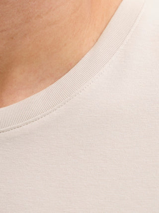 Ανδρικό t-shirt JJEJEFF LOGO TEE SS SN JACK&JONES 12288536 MOONBEAM SS26