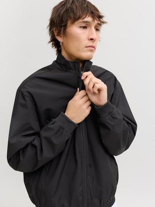 Ανδρικό μπουφάν JJECHARGE STAND COLLAR BOMBER Jack & Jones 12288895 Black NOOS SS26