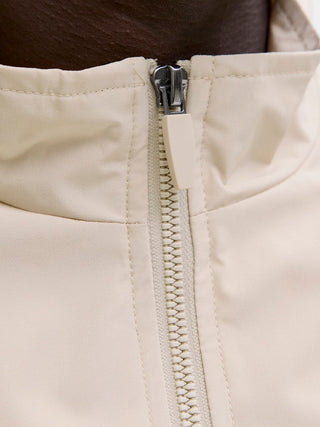 Ανδρικό μπουφάν JJECHARGE STAND COLLAR BOMBER Jack & Jones 12288895 Moonbeam NOOS SS26