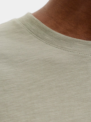 Ανδρικό t-shirt JJEDOVER SLUB TEE SS Jack & Jones 12288897 Vetiver NOOS SS26