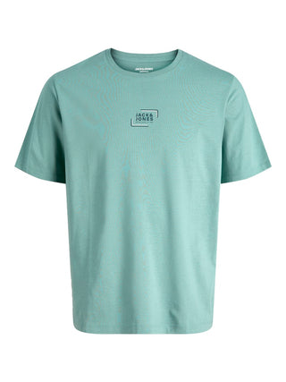 Ανδρικό t-shirt JJCORP GRAPHIC TEE SS O-NECK LN Jack & Jones 12268415 Mineral Blue SS26