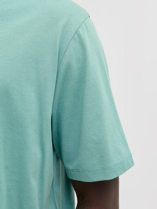 Ανδρικό t-shirt JJCORP GRAPHIC TEE SS O-NECK LN Jack & Jones 12268415 Mineral Blue SS26