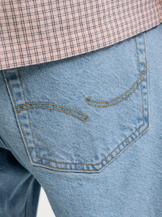 Ανδρική βερμούδα JJIALEX JJORIGINAL SHORTS AT 740 JACK&JONES 12289244 BLUE DENIM SS26