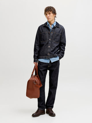 Ανδρικό τζιν JJICHRIS JJORGINAL CB 520 JACK&JONES 12289104 BLUE DENIM NOOS W26/27