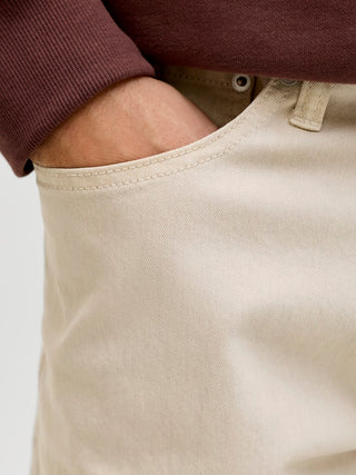 Ανδρική βερμούδα JJIRICK JJORIGINAL SHORTS AT 999 JACK&JONES 12290839 MOONBEAM SS26
