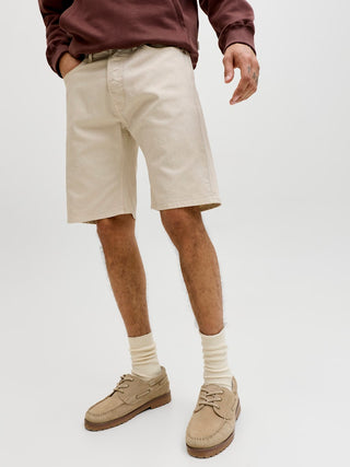 Ανδρική βερμούδα JJIRICK JJORIGINAL SHORTS AT 999 JACK&JONES 12290839 MOONBEAM SS26