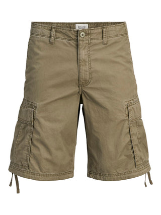 Ανδρική βερμούδα JPSTCOLE FRANK CARGO SHORTS MID SN JACK&JONES 12291369 OLIVE NIGHT SS26