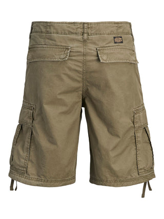 Ανδρική βερμούδα JPSTCOLE FRANK CARGO SHORTS MID SN JACK&JONES 12291369 OLIVE NIGHT SS26