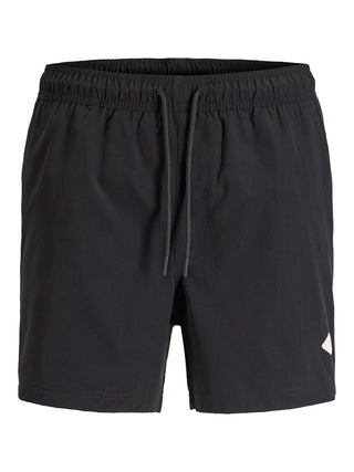 Ανδρικό μαγιό JPSTMAUI TROPIC SOLID SWIM SHORTS REG SN JACK&JONES 12291385 BLACK SS26