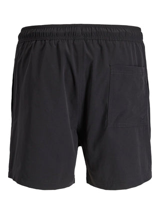 Ανδρικό μαγιό JPSTMAUI TROPIC SOLID SWIM SHORTS REG SN JACK&JONES 12291385 BLACK SS26