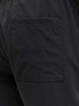 Ανδρικό μαγιό JPSTMAUI TROPIC SOLID SWIM SHORTS REG SN JACK&JONES 12291385 BLACK SS26