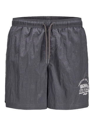 Ανδρικό μαγιό JPSTKAUAI ELECTRIC SWIM SHORTS REG JACK&JONES 12291487 ASPHALT SS26