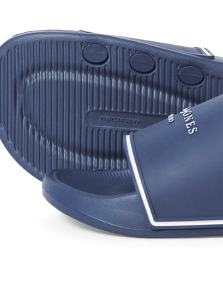 Ανδρικές παντόφλες JFWARTILLERY MOULDED SLIDER SN JACK&JONES 12292042 NAVY PEONY SS26