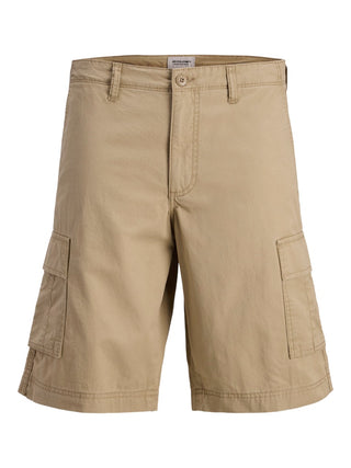 Ανδρική βερμούδα JPSTCOLE MATTY CARGO SHORT MID JACK&JONES 12292263 CROCKERY SS26