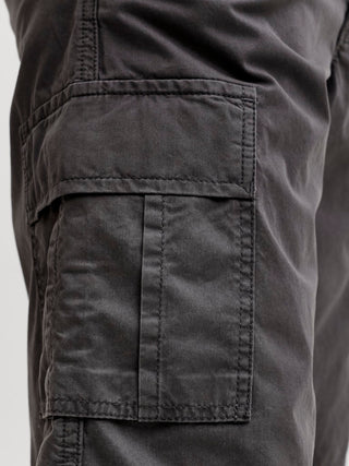 Ανδρική βερμούδα JPSTCOLE MATTY CARGO SHORT MID JACK&JONES 12292263 ASPHALT SS26