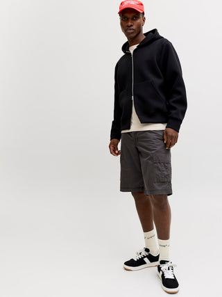 Ανδρική βερμούδα JPSTCOLE MATTY CARGO SHORT MID JACK&JONES 12292263 ASPHALT SS26