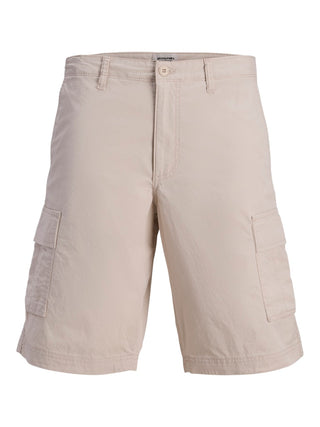 Ανδρική βερμούδα JPSTCOLE MATTY CARGO SHORT MID JACK&JONES 12292263 MOONBEAM  SS26