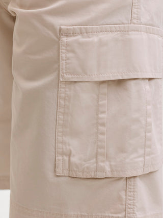 Ανδρική βερμούδα JPSTCOLE MATTY CARGO SHORT MID JACK&JONES 12292263 MOONBEAM  SS26