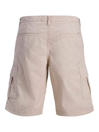 Ανδρική βερμούδα JPSTCOLE MATTY CARGO SHORT MID JACK&JONES 12292263 MOONBEAM  SS26