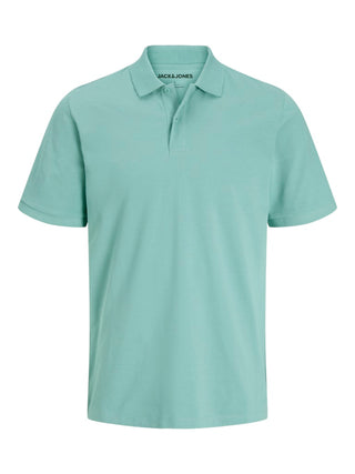 Ανδρική μπλούζα polo κοντομάνικη JJKANE POLO SS JACK&JONES 12270150 MINERAL BLUE SS26