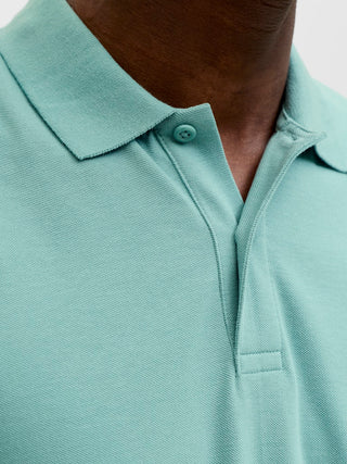 Ανδρική μπλούζα polo κοντομάνικη JJKANE POLO SS JACK&JONES 12270150 MINERAL BLUE SS26