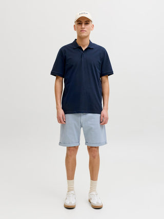 Ανδρική μπλούζα polo κοντομάνικη JJKANE POLO SS JACK&JONES 12270150 NAVY BLAZER SS26