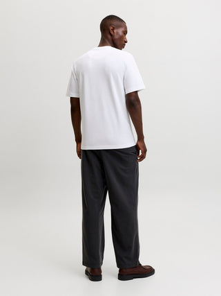 Ανδρικό t-shirt JPRBLAETHAN SS BRANDING TEE Jack & Jones 12292403 Bright White SS26