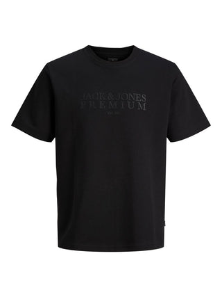 Ανδρικό t-shirt JPRBLAETHAN SS BRANDING TEE Jack & Jones 12292403 Black SS26