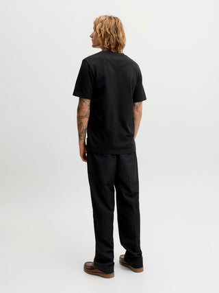 Ανδρικό t-shirt JPRBLAETHAN SS BRANDING TEE Jack & Jones 12292403 Black SS26