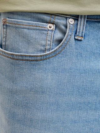 Ανδρική βερμούδα JJIRICK JJORIGINAL SHORTS AT 999 JACK&JONES 12290839 BLUE DENIM SS26