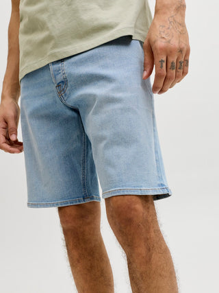 Ανδρική βερμούδα JJIRICK JJORIGINAL SHORTS AT 999 JACK&JONES 12290839 BLUE DENIM SS26