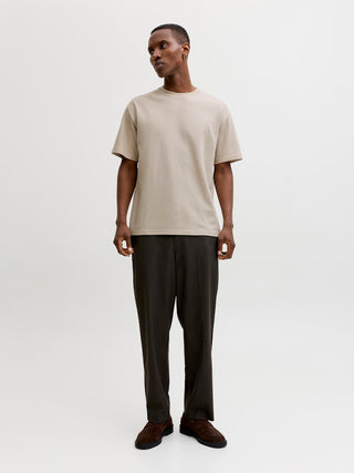 Ανδρικό t-shirt JPRBLAETHAN SS LOGO TEE SN Jack & Jones 12292340 Ancient Scroll SS26