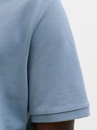 Ανδρική μπλούζα polo κοντομάνικη JJKANE POLO SS JACK&JONES 12270150 BLUE MIRAGE SS26
