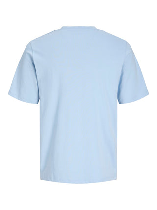 Ανδρικό t-shirt JPRBLAKEVIN SS TEE FST Jack & Jones 12298017 CHAMBRAY BLUE SS26