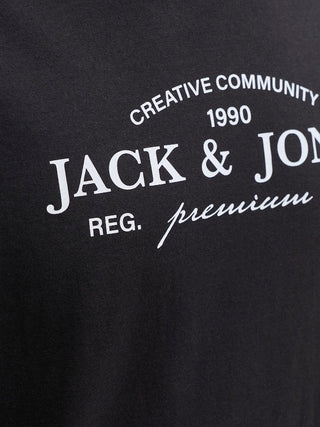 Ανδρικό t-shirt JPRBLAKEVIN SS TEE FST Jack & Jones 12298017 Black SS26