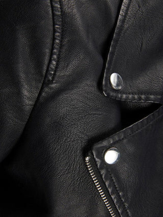 Γυναικείο Biker Jacket JXGAIL FAUX LEATHER BIKER JACKET JJXX JACK & JONES 12206262 Black NOOS W 23/24