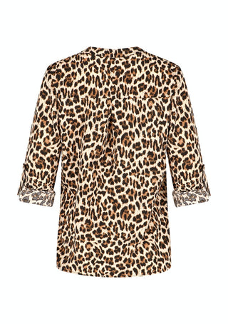 Γυναικεία μπλούζα animal print LOLA LIZA 05702336 CARAMEL W 23/24