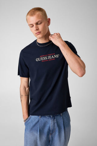 Ανδρικό t-shirt GUESS M4YI42K8FQ4 DARK NAVY SS26