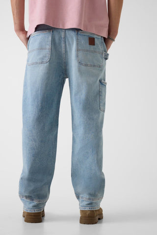 Ανδρικό τζιν GUESS M6GA90D0024 LIGHT BLUE DENIM SS26