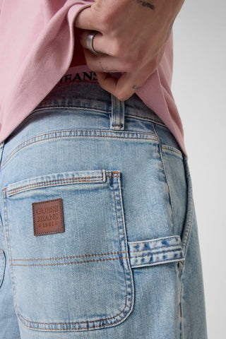 Ανδρικό τζιν GUESS M6GA90D0024 LIGHT BLUE DENIM SS26