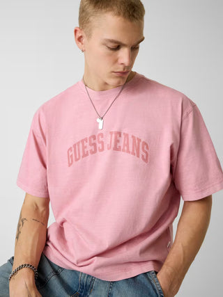 Ανδρικό t-shirt GUESS M6GIB6K8FQ4 PINK SS26