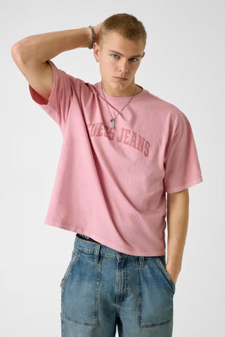 Ανδρικό t-shirt GUESS M6GIB6K8FQ4 PINK SS26