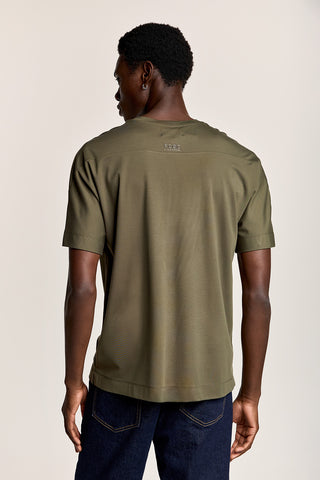 Ανδρικό t-shirt P/COC P-1985 KHAKI W24/25