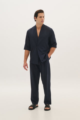 Ανδρική Ζακέτα-Σακάκι P/COC P-2001 NAVY SS25