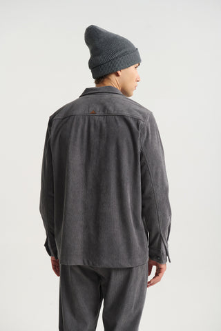 Ανδρικό πουκάμισο Overshirt P/COC P-2135 P/COC P-2135 GREY W25/26