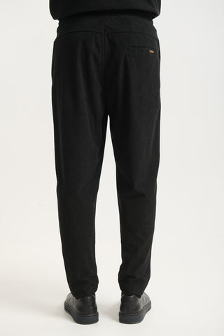 Ανδρικό παντελόνι κοτλέ P/COC P-2136 Black W25/26