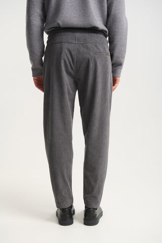 Ανδρικό παντελόνι κοτλέ P/COC P-2136 GREY W25/26