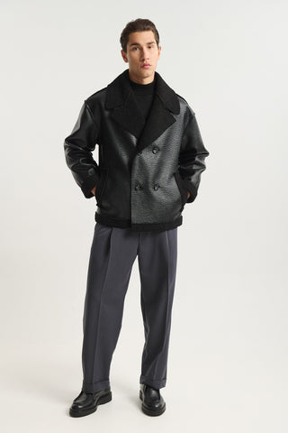 Ανδρικό μπουφάν P/COC P-2152 Black W25/26